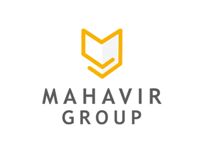 Mahavir Group developer logo — MMR residential projects via Growvan Realty